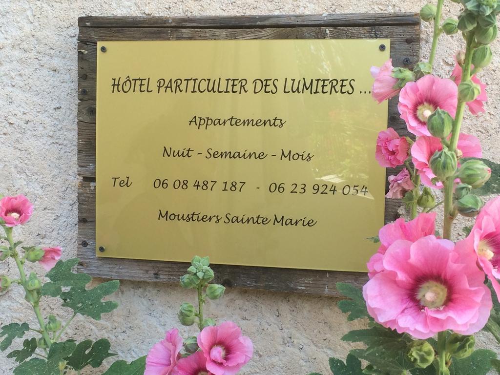 موستيه سانت ماري Hotel Particulier Des Lumieres المظهر الخارجي الصورة